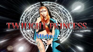 Redhead Maya Woulfe As TWILIGHT PRINCESS MIDNA Riding Your Big Cock VR Porn