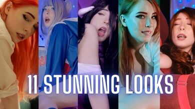 Molly's Pussy Hot Creampie Compilation - MollyRedWolf