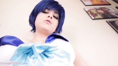 FUTA SAILOR MERCURY (Sailor Moon futanari femdom virtual sex)