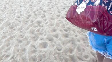 I met an old friend on the beach and he took me to his house, and we ended up having really good sex