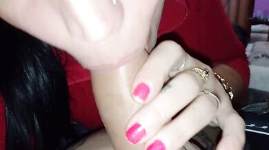 MiLF my life is not the cum inside cleaning cuckold