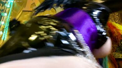 HD Femdom Latex Succubus Facesitting Pussy Fingering Cum Countdown JOI Latex Deity ThickAss&PussyJOI