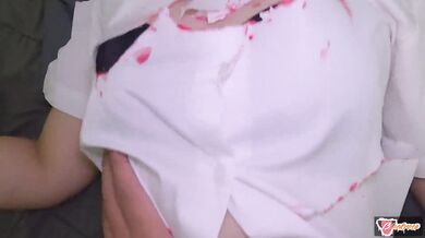 2021 Halloween AsianThai Zombie girl Fucking Creampie แตกในผีนักศึกษาไทย