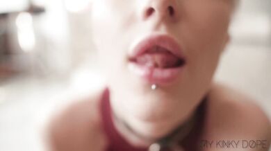 Sexy kitten wearing buttplug and tease you bdsm