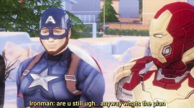 Avengers Infinity Game - Sims 4 Movie