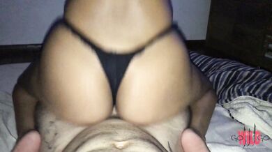 My step cousin invited me to watch Vikings, but she just wanted to ride me