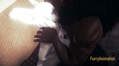 Furry Hentai - Sexy and cute Bunny having sex with a beast