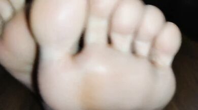 I take off my shoes after a long day of work super smelly feet