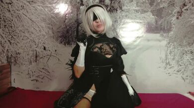 NieR automata: Fucks a pillow