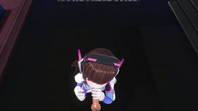 3D HENTAI DVA wants to taste your cum