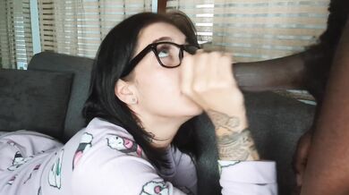 Naughty Step Sister Gives Handjob When No One Is Home - Ivy Winterz