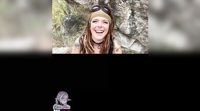 Hippie Girlfriend Deepthroats You at a Festival