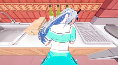 【HIDERI KANZAKI】【HENTAI 3D】【SHORT STATIC】【BLEND S】