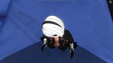 3D HENTAI POV Passionate Blowjob From Hot 2B