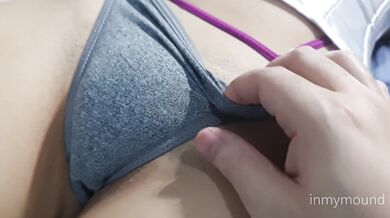 My stepbrother shaved my pussy and came on me